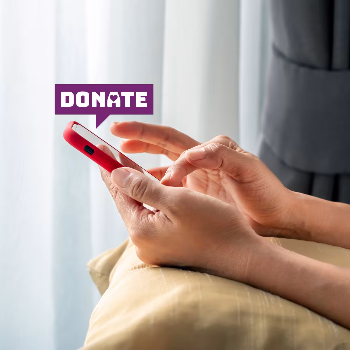 Safe and Simple Donations from your Mobile